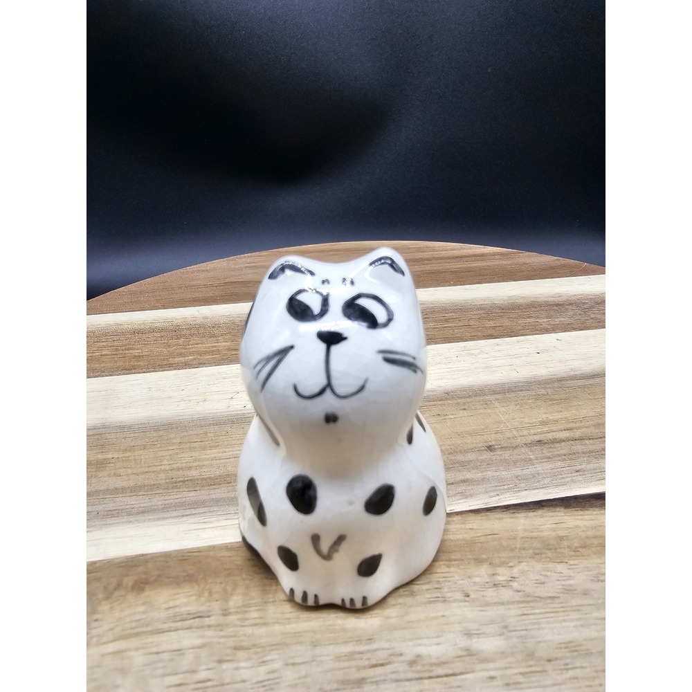 Burnham Ceramic Cat Figurine